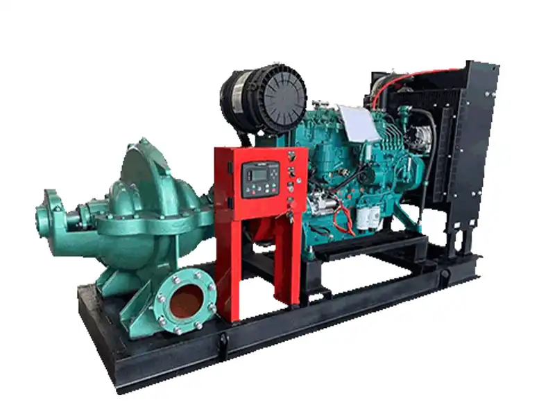 XBD-G-SN Diesel double suction split fire pump set