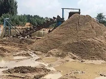 Japan River sand mining 