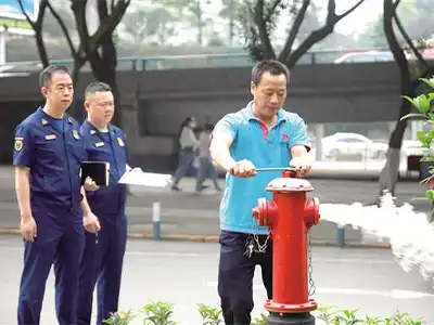 China community fire fighting booster