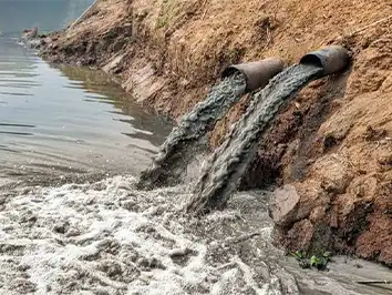 China municipal sewage discharge 