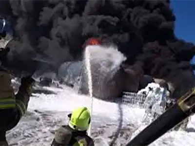 Russia chemical factory project fire fighting 