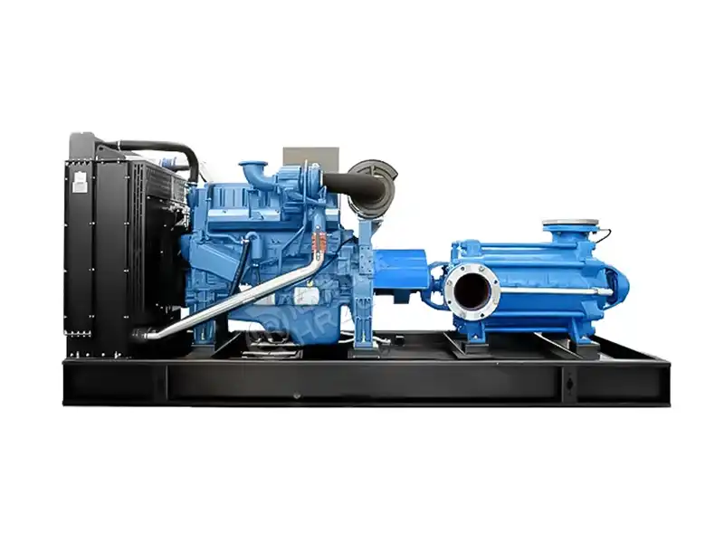 HRZL-C/DM  Diesel horizontal abrasion proof multistage pump