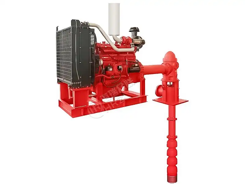 XBC-GJ-HRZL Diesel engine long shaft deep well pump set