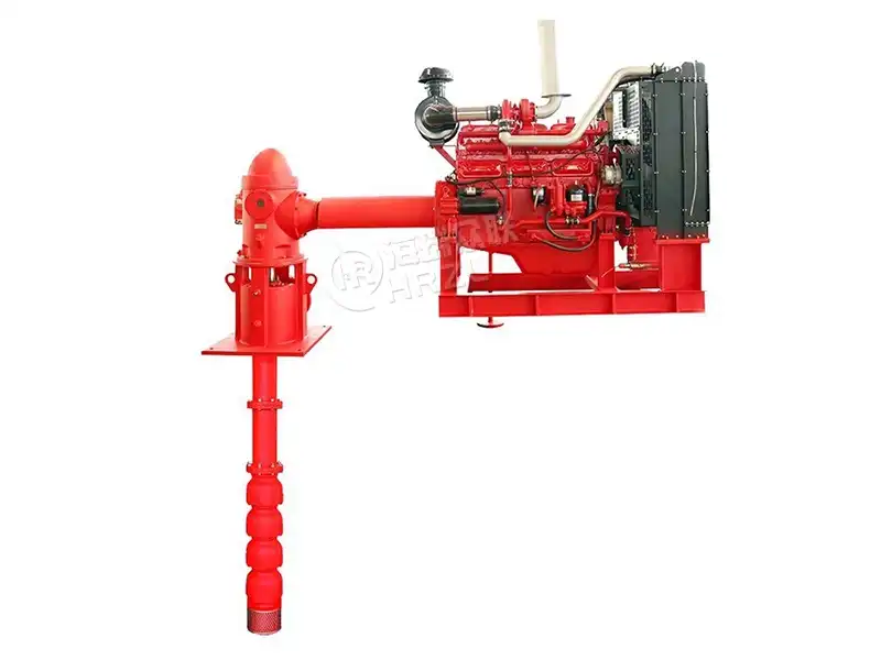 HRZL-TC-LYC  Diesel long shaft deep well pump